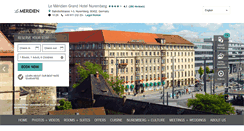 Desktop Screenshot of lemeridiennuernberg.com